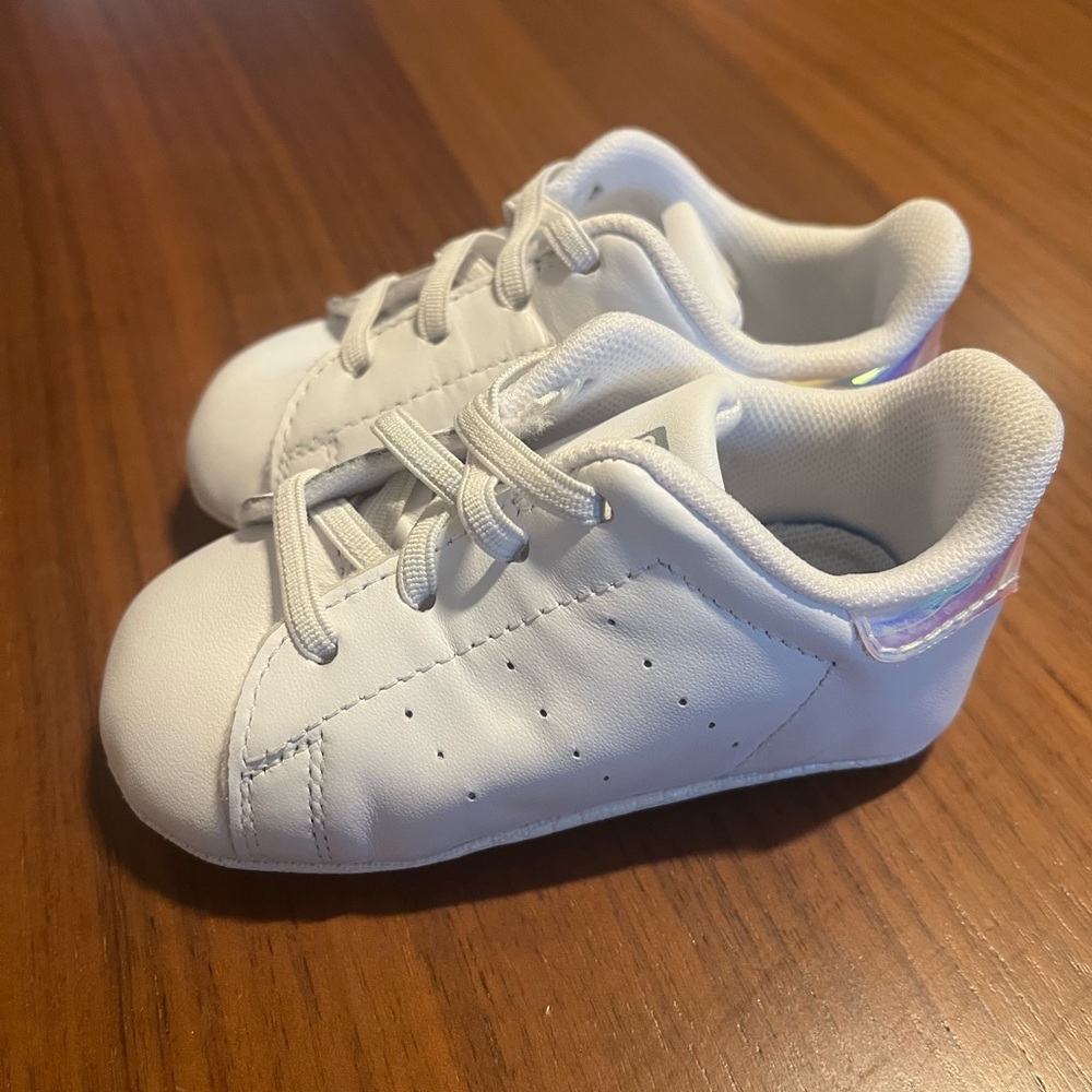 Adidas White Baby Stan Smiths - Size 1